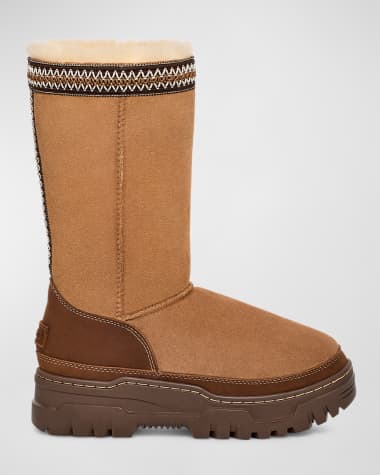 UGG Trailgrazer Suede Shearling Tall Boots