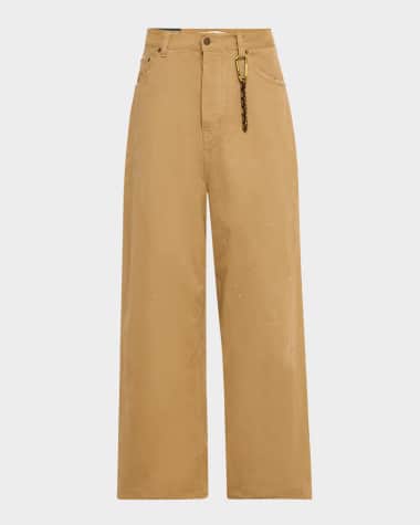 DARKPARK Men's Ray Canvas Oversized Pants