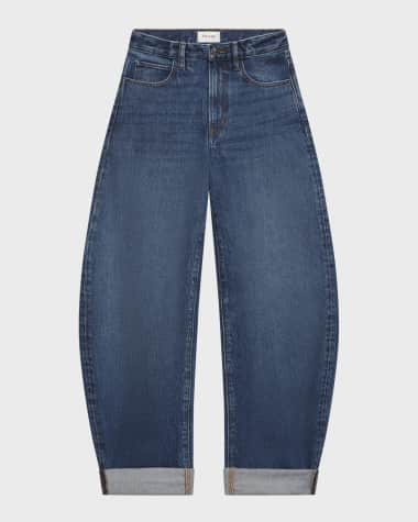 FRAME Baggy Bubble Jeans