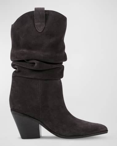 Marc Fisher LTD Slouchy Suede Mid Boots