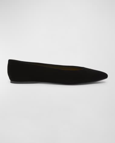 Saint Laurent Gio Classic Ballerina Flats