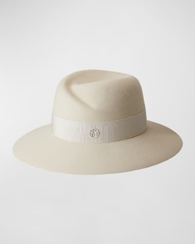 Maison Michel Virginie Waterproof Wool Felt Fedora