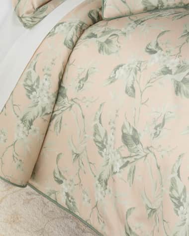 Etro Peach 3-Piece King Duvet Set