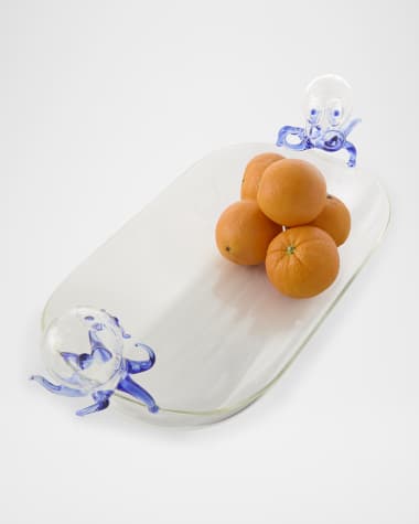 Massimo Lunardon Octopus Oval Deep Dish