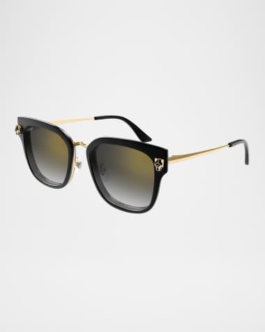 Cartier CT0509SA Round Acetate Sunglasses