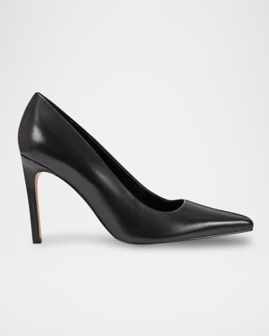 Designer black pumps on sale store