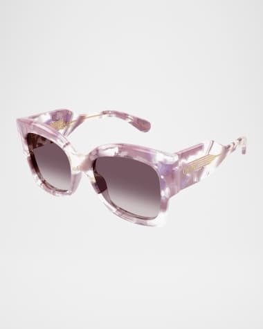 Chloe CH0252S Butterfly Gradiant Acetate Sunglasses