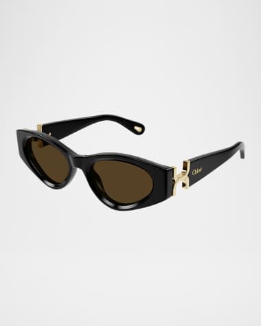 Chloe Cat Eye Acetate Sunglasses