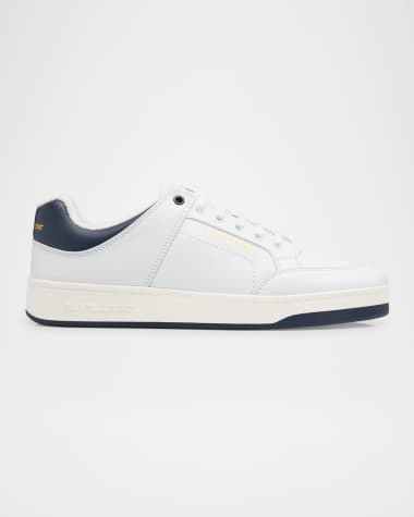 Saint Laurent Men's SL61 Leather Low-Top Sneakers