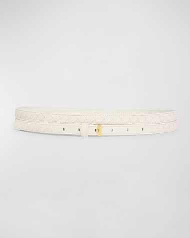 White Women's Designer Belts | Neiman Marcus