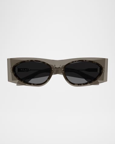 ALAIA Cat-Eye Acetate Sunglasses