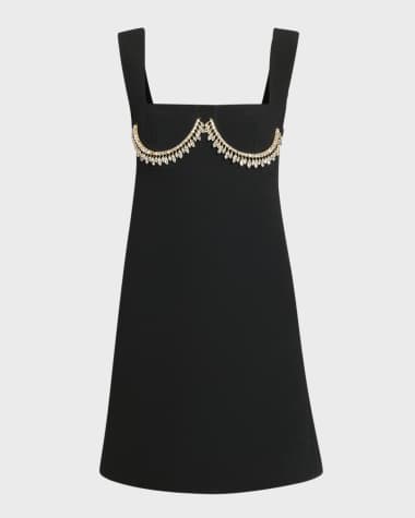 giambattista valli little black dresses Giambattista Valli | Short Silk Dress w/Ruffles main image 0