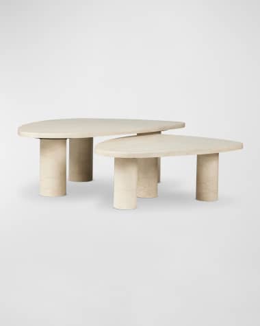 Four Hands Zion Bunching Coffee Tables, Set of 2
