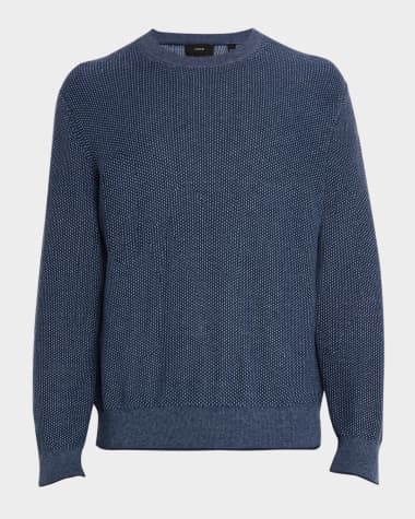 Vince Men's Geometric Jacquard Sweater