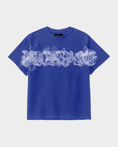 PURPLE Men's Textured Jersey T-Shirt