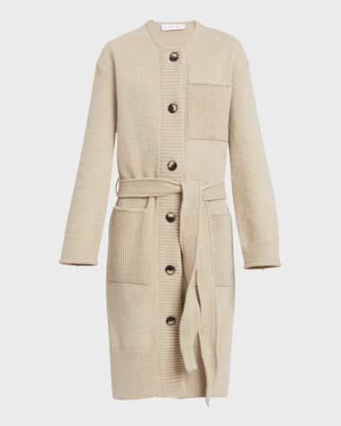 Proenza Schouler White Label Lenora Long Belted Cardigan
