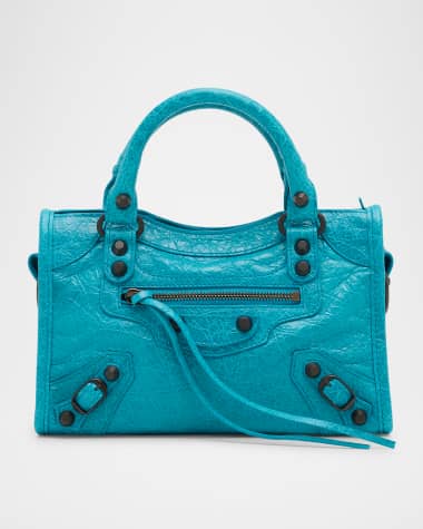 Balenciaga Le City Mini Leather Top-Handle Bag