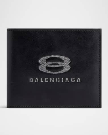 Balenciaga Men's Unity Square Bifold Wallet