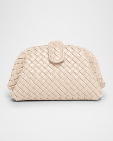 Bottega Veneta Lauren 1980 Mini Clutch Bag with Chain Strap