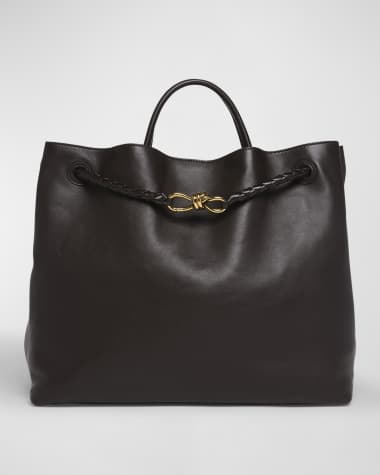 Bottega Veneta Andiamo Large Leather Tote Bag