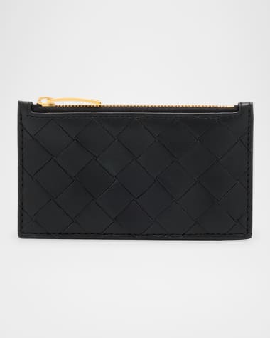 Bottega Veneta Zip Leather Card Case
