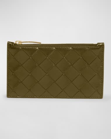 Bottega Veneta Zip Leather Card Case