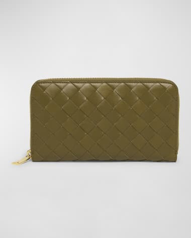 Bottega Veneta Large Zip Continental Wallet