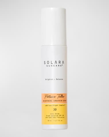 Solara Suncare Fortune Teller Brightening Sunscreen Serum, 1.7 oz.