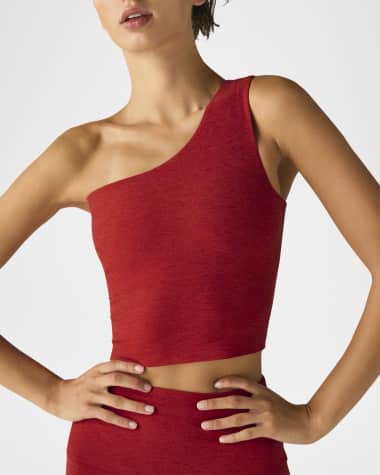 Beyond Yoga Spacedye The Bold Shoulder Cropped Tank Top