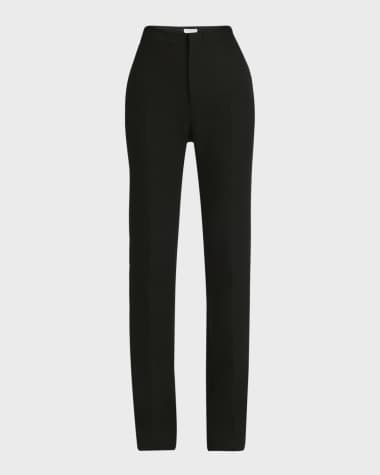 Bottega Veneta Wool Twill Flare Trousers