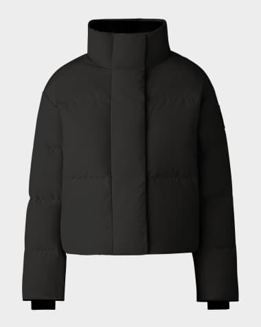 Canada Goose Grandview Cropped Jacket Black Label