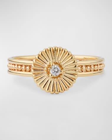 POPPY FINCH 14K Bloom Diamond Spin Ring