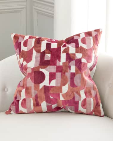 D.V. KAP Home Shake It Up Decorative Pillow, 24" Square