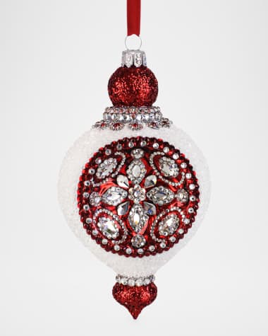 Patricia Breen Baudelaire Reflector Christmas Ornament