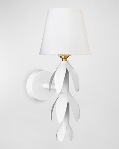 Worlds Away Tinsley Sconce