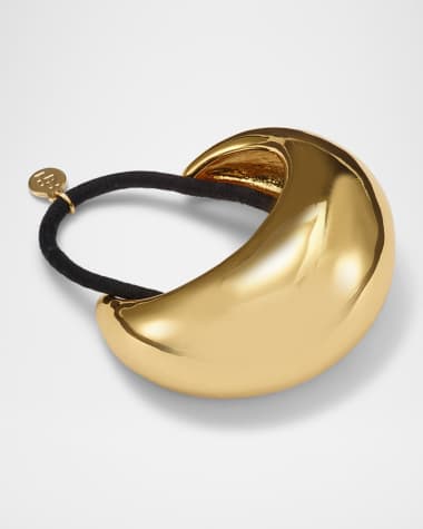 Lelet Ny Glossy Dome Brass Pony Cuff