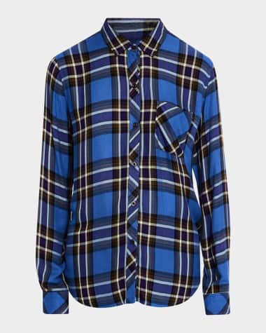 Rails Hunter Plaid Button-Front Shirt