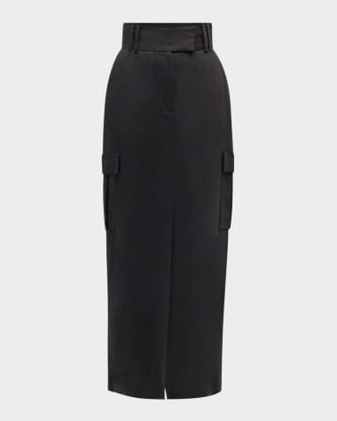 Iro Sybille Column Cargo Skirt