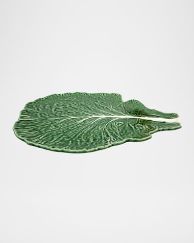 Bordallo Pinheiro Cabbage Cheese Tray