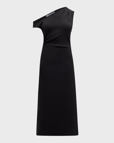 Tanya Taylor Gio One-Shoulder Midi Dress