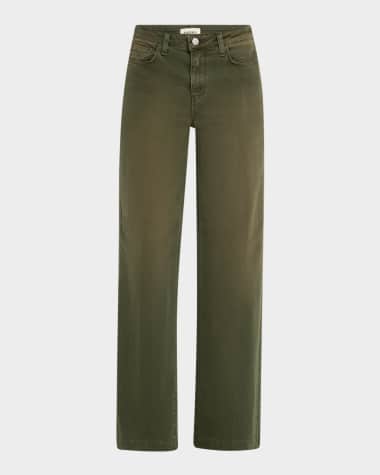 L'Agence Scottie High-Rise Wide-Leg Jeans