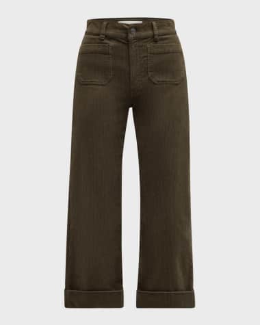 FRAME The 70s Crop Corduroy Pants