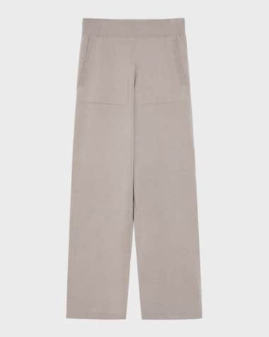 Max Mara Leisure Ghiro Cropped Wool-Cashmere Pants
