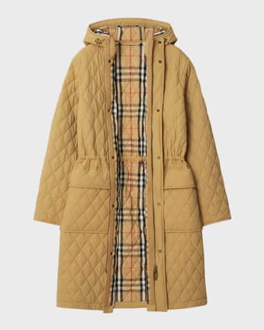 Burberry Quilited Parka Jacket