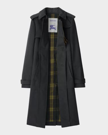 Burberry Belted Single-Breasted Trench Coat
