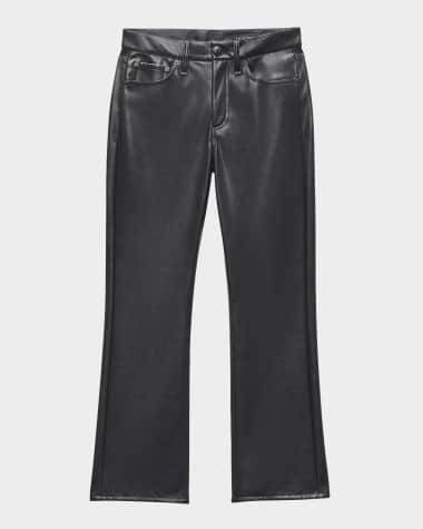 Rag & Bone Peyton Faux Leather Ankle Flare Pants