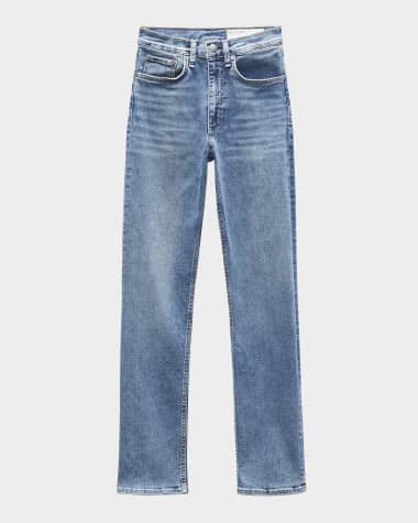 Rag & Bone Flexi Wren Full Length Straight Jeans
