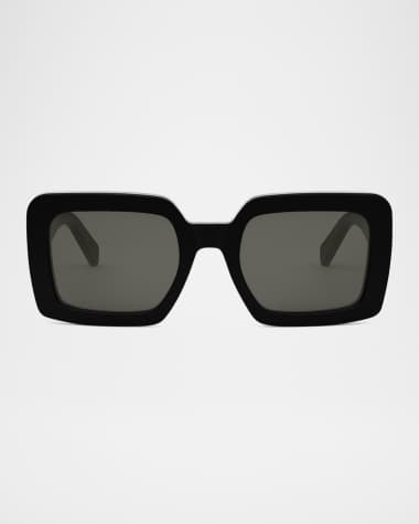 Celine Triomphe Acetate Square Sunglasses