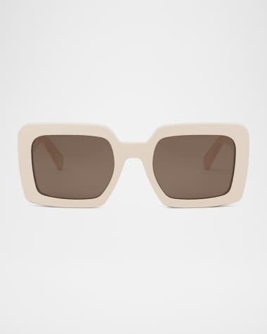 Celine Triomphe Acetate Square Sunglasses