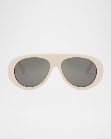 Celine Apres Ski Acetate Aviator Sunglasses